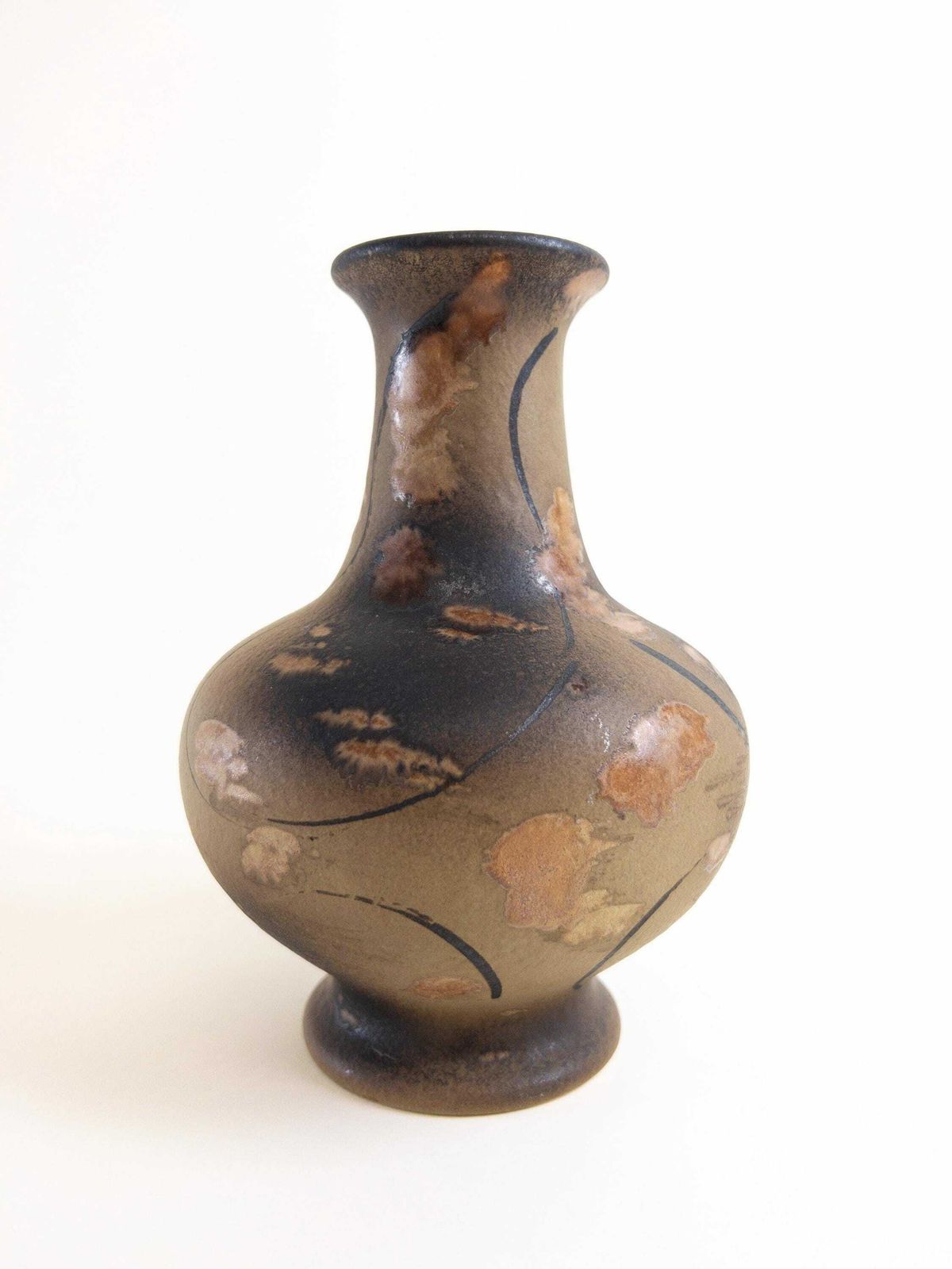 Ruscha Art Kyra Vase K 32   West German Pottery Vase With Handle   Ruscha Ceramic Vase By Heinz Siery photo buy