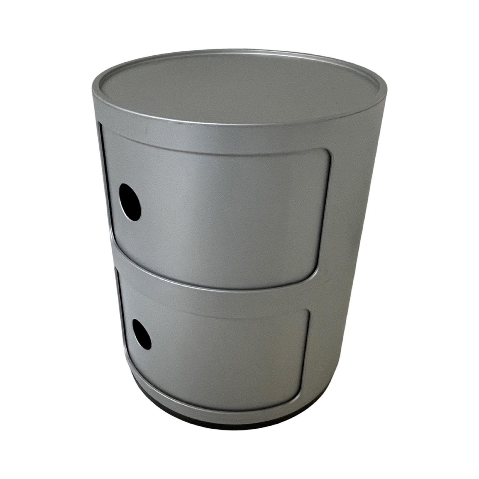 Anna Castelli Ferrieri For Kartell   Storage Unit 'Componibili'   Rare, Early, Gray Edition