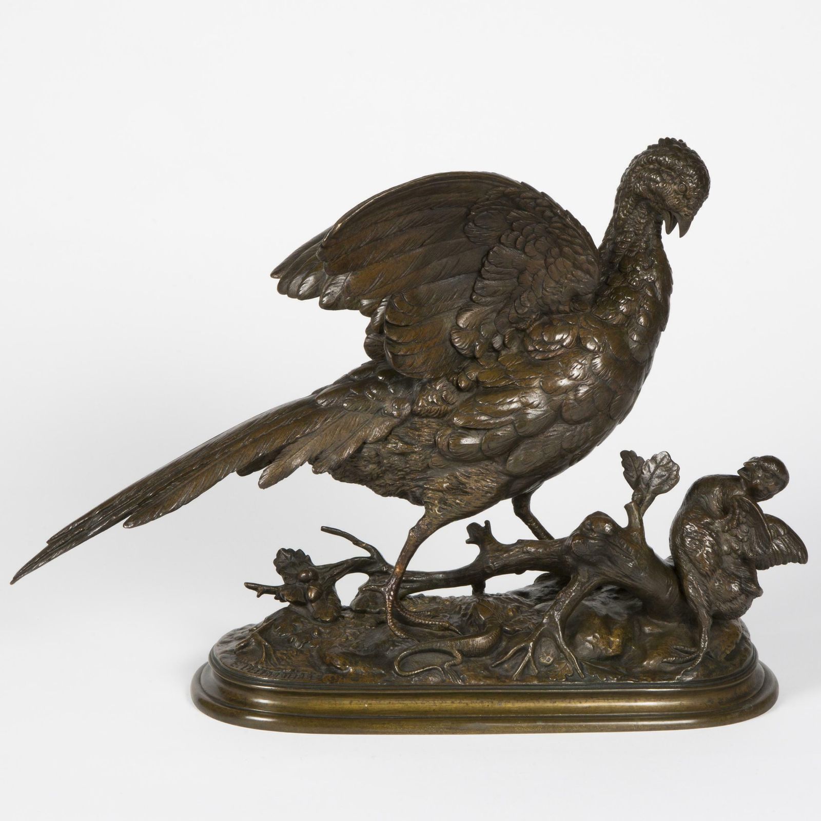 Patinated Bronze Sculpture By Edouard Delabrierre, Napoleon III Period. photo 4006.0