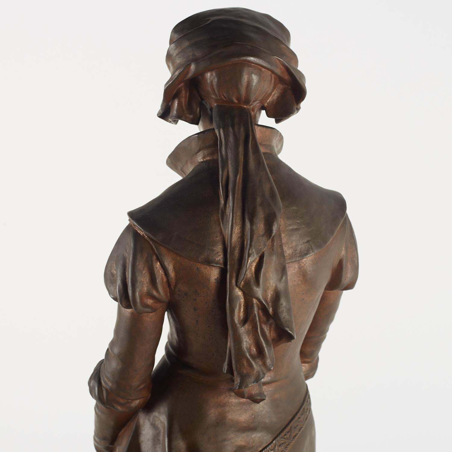 Bronze Sculpture By Eugène Aizelin, 19th Century, Napoleon III Period. photo 7690.0