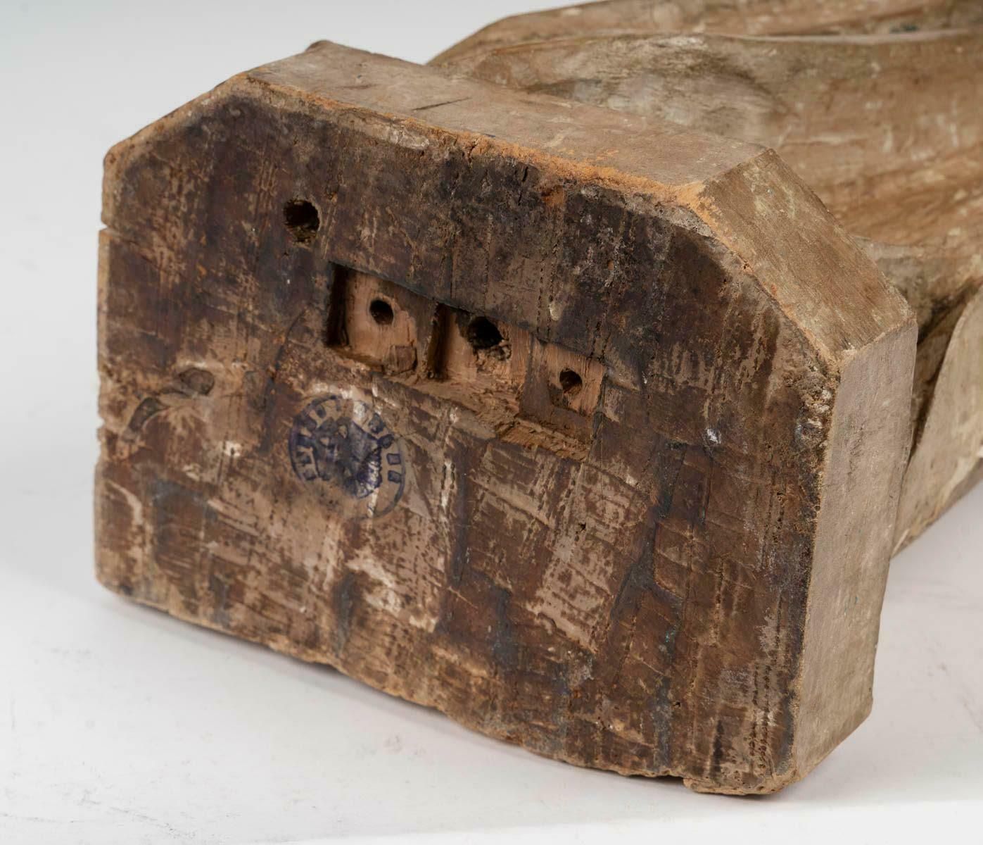 Carved Wooden Sculpture Of Mary Magdalene, Circa 1500. photo buy