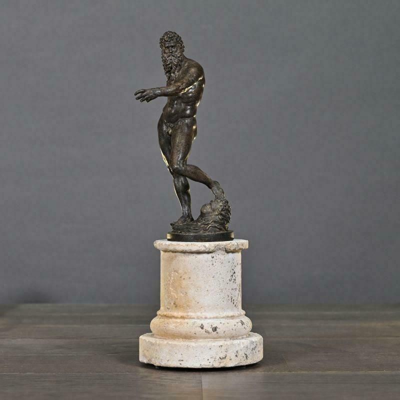 Sculpture Representing A Statue Of Hercules, 21st Century. photo furniture