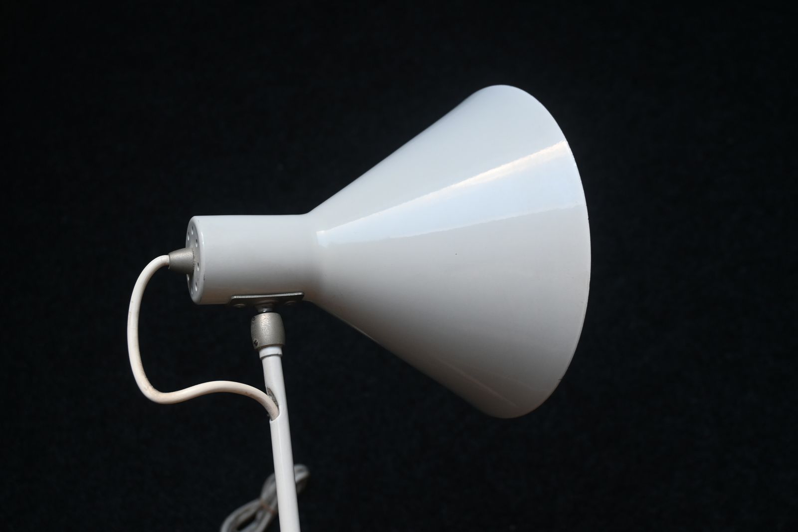Dutch Paperclip Swingarm Wall Lamp By J.J.M. Hoogervorst For Anvia Almelo, Model Number 7058, 1960s photo buy