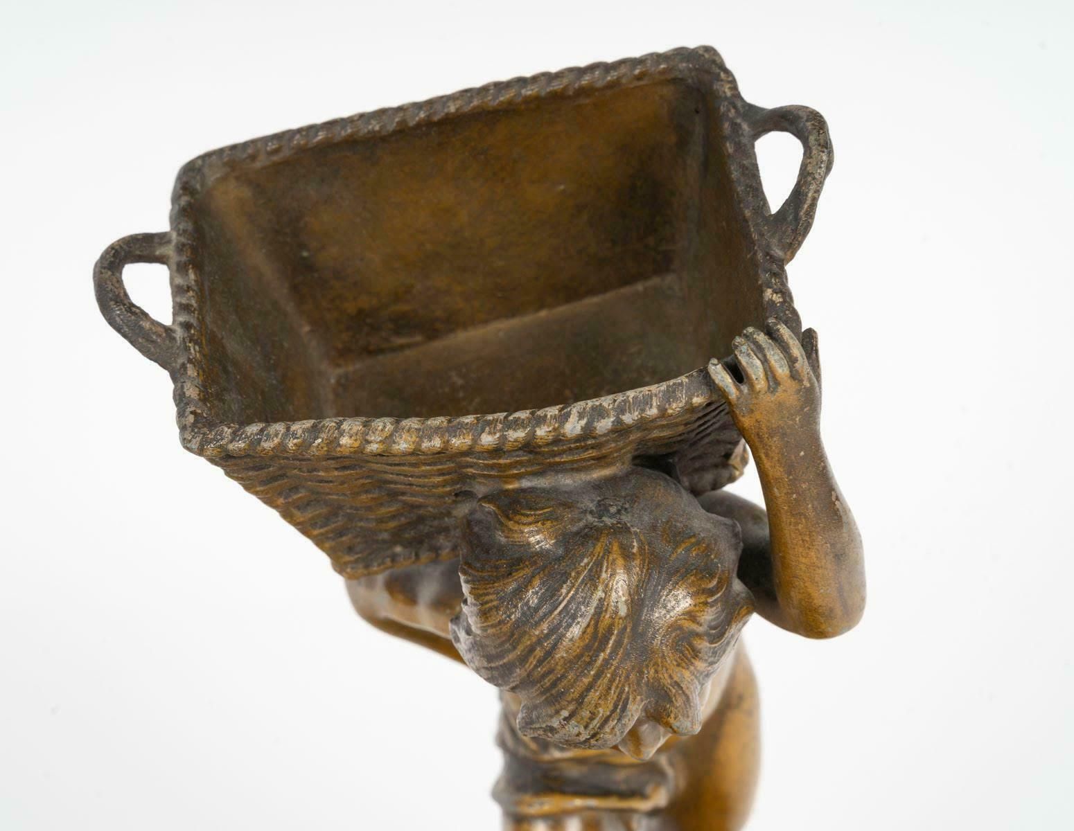 Regule Sculpture, Griotte Marble Base, 19th Century, Napoleon III Period. photo buy