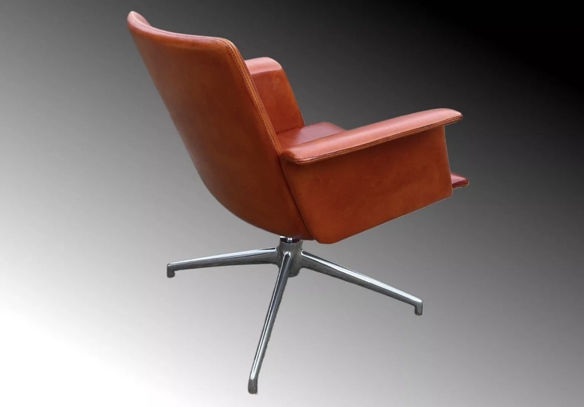 Knoll, Bauhaus Style Armchair Designed By Brunner photo furniture
