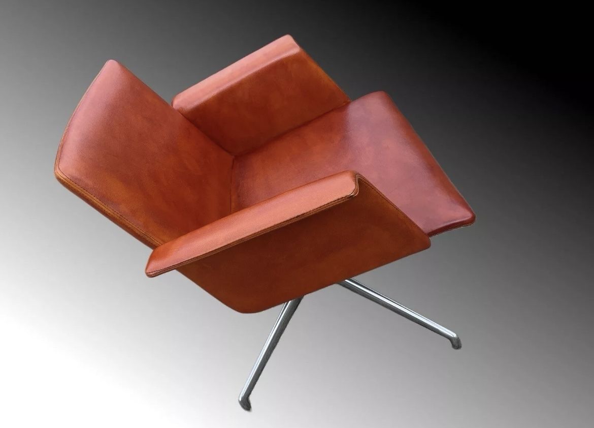 photo furniture Knoll, Bauhaus Style Armchair Designed By Brunner