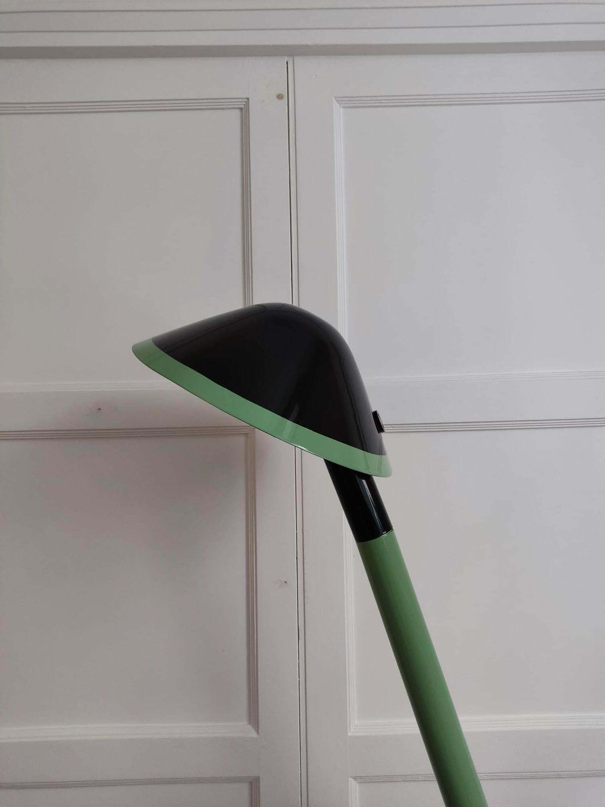 Lighting Lacquered Floor Lamp   The Man Who Leans   France 1970 photo