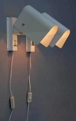 Wall Lamps By Börge Lindau & Bo Lindekrantz For Zero Light Co, 1980s, Set Of 2 photo 345.0