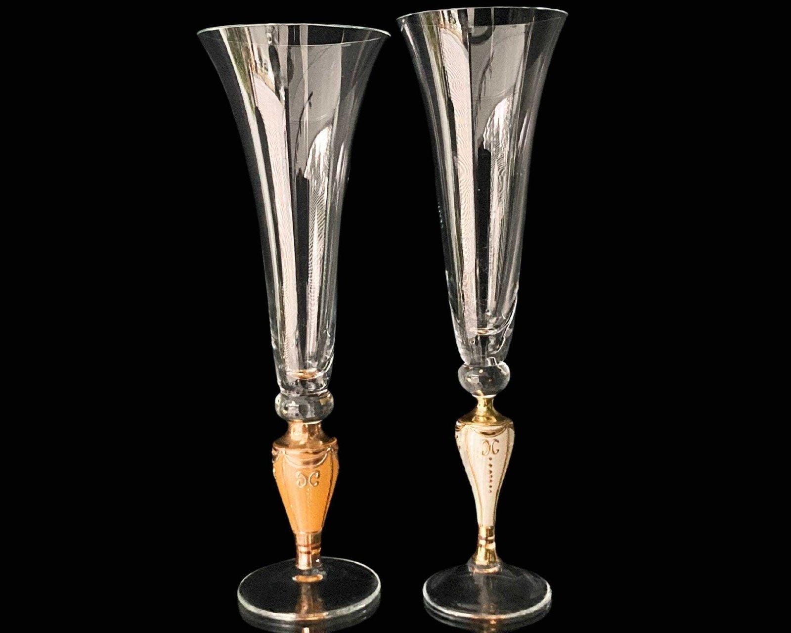 Champagne Flutes Wedding | 2pcs | His And Hers photo furniture