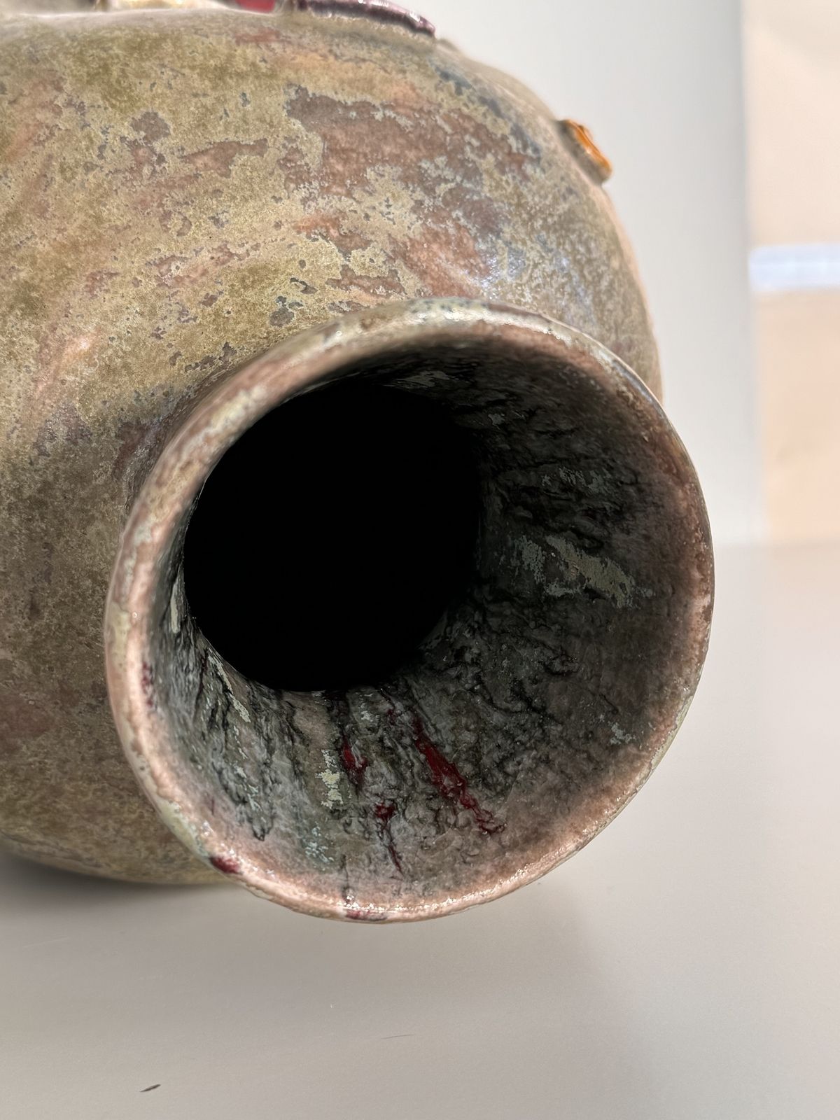 photo buy Italian Mid Century Ceramic Vase By Umberto Zannoni, Faenza, 1950s