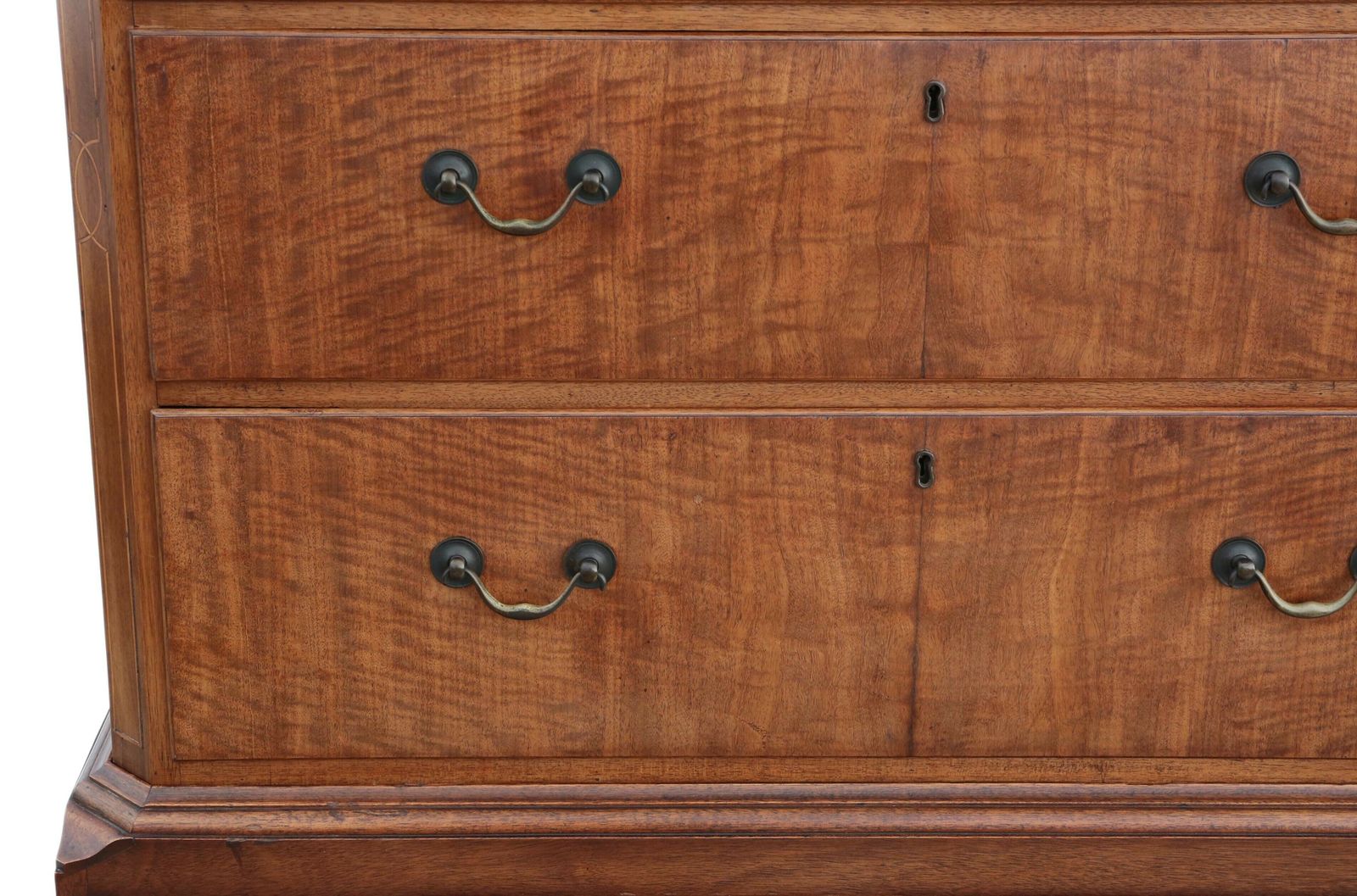 Antique 19th Century Inlaid Mahogany Tallboy Chest On Chest Of Drawers – Elegant Storage Solution photo buy