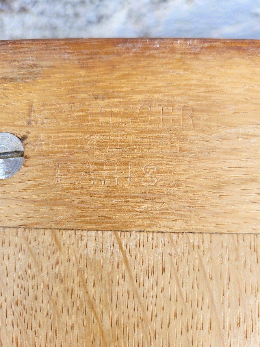 Krieger, Stamped Mahogany Chest Of Drawers, 19th Century photo furniture
