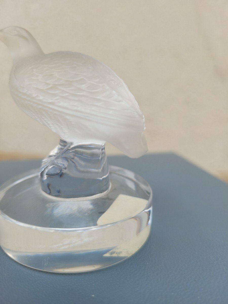 Art Lalique France, Partridge, 20th Century photo