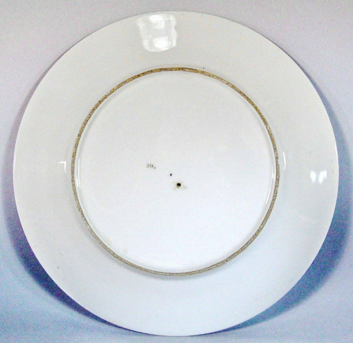 Porcelain Plate From Paris "Le Pantheon"   Workshop Of Stone Coquerel And Legros   Ep. Empire photo furniture