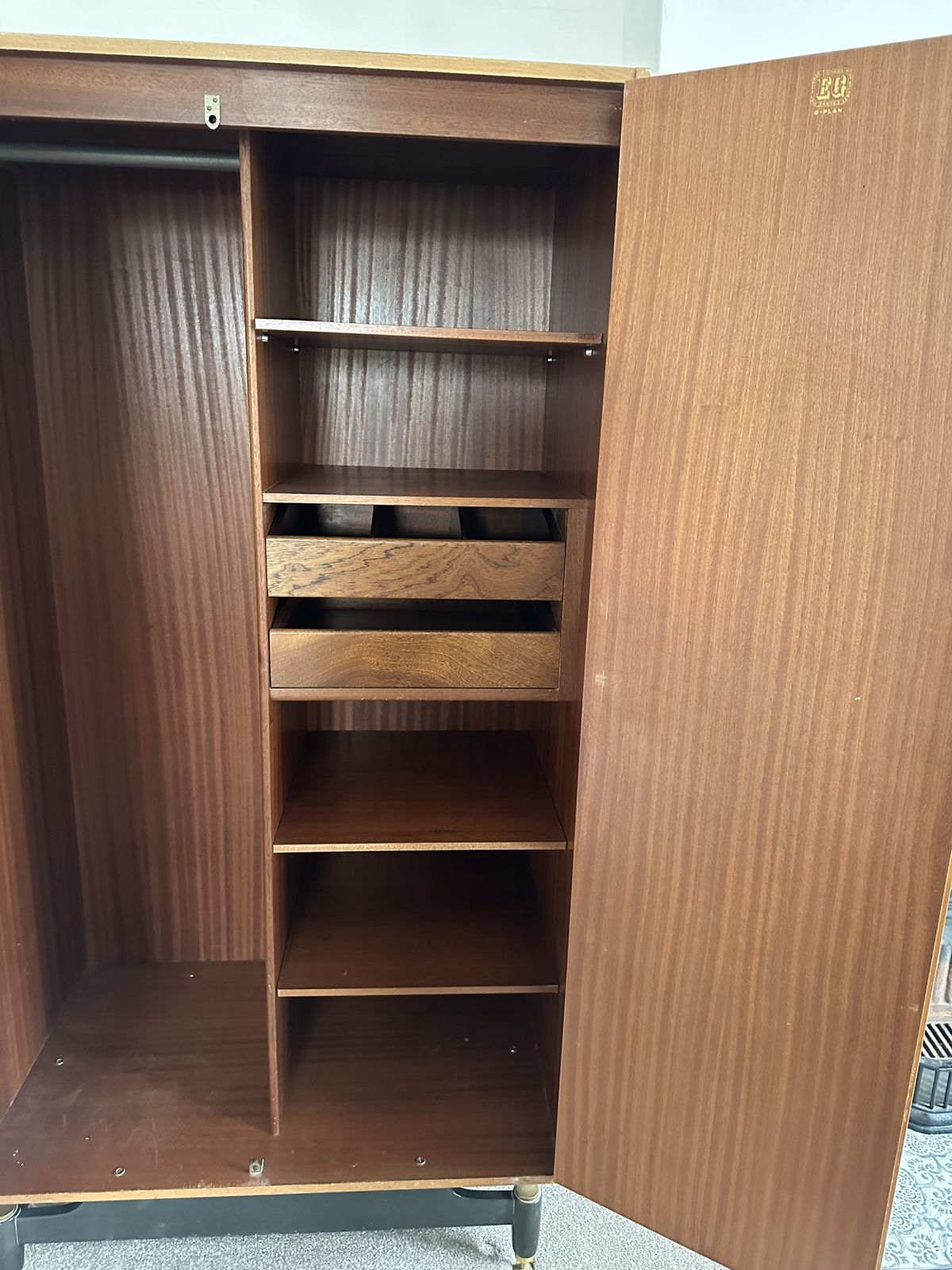 G Plan E Gomme Gentleman Wardrobe photo vinterior