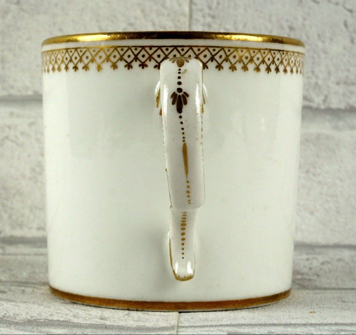 Rare Litron Cup And Saucer In Lille Porcelain   Au Dauphin Factory   18th Century photo Home Decor