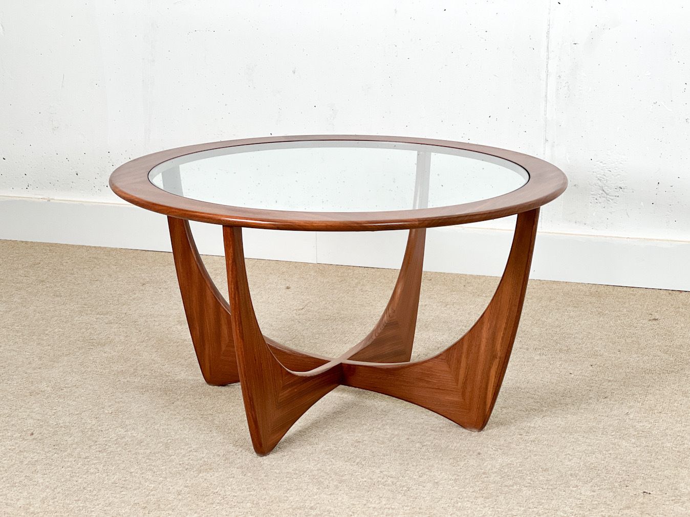 G Plan Round Coffee Table, 1960s photo furniture