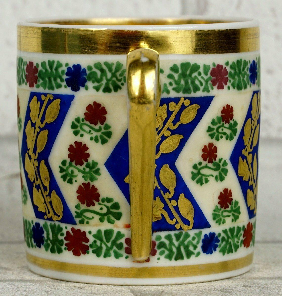 Paris Porcelain Cup And Saucer   Early 19th Century photo for sale
