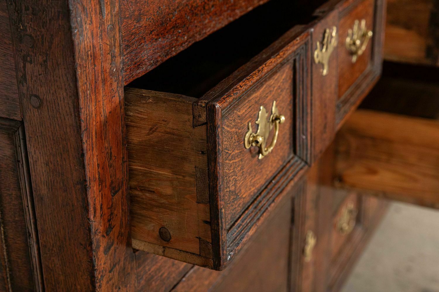 photo buy George III English Oak Dresser Base