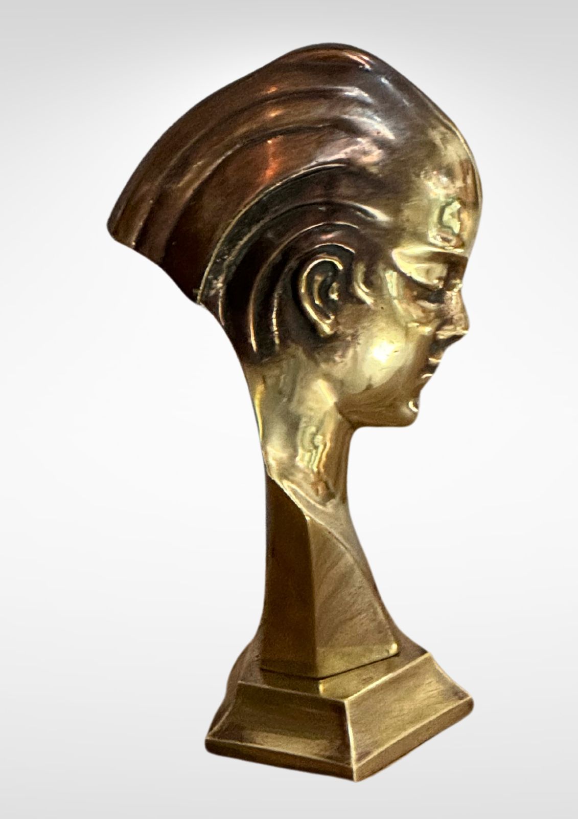 Art Deco Guido Cacciapuoti Cast Bronze Figurine Sculpture Of A Lady photo for sale