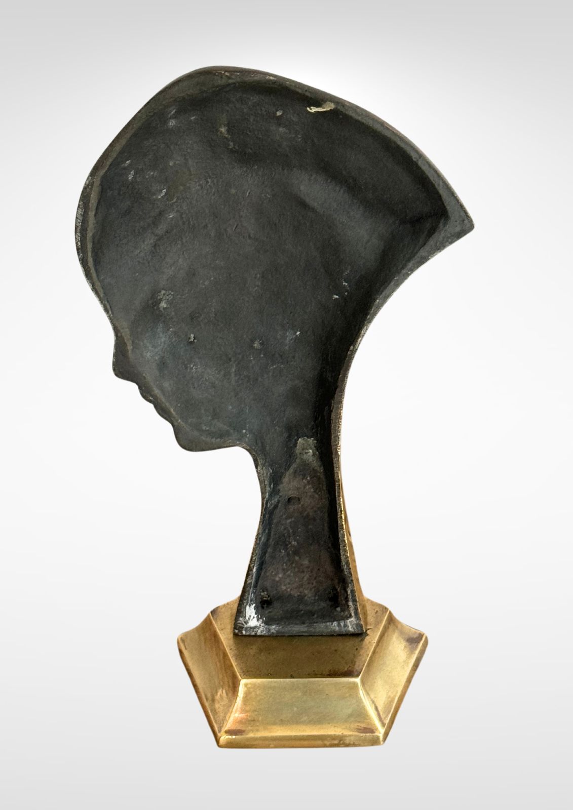 Art Deco Guido Cacciapuoti Cast Bronze Figurine Sculpture Of A Lady photo vinterior