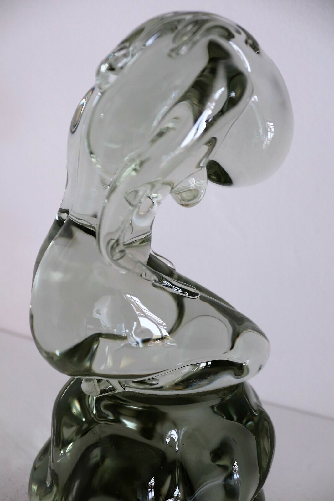 photo furniture Pino Signoretto Murano Glass Sculpture Of  Woman