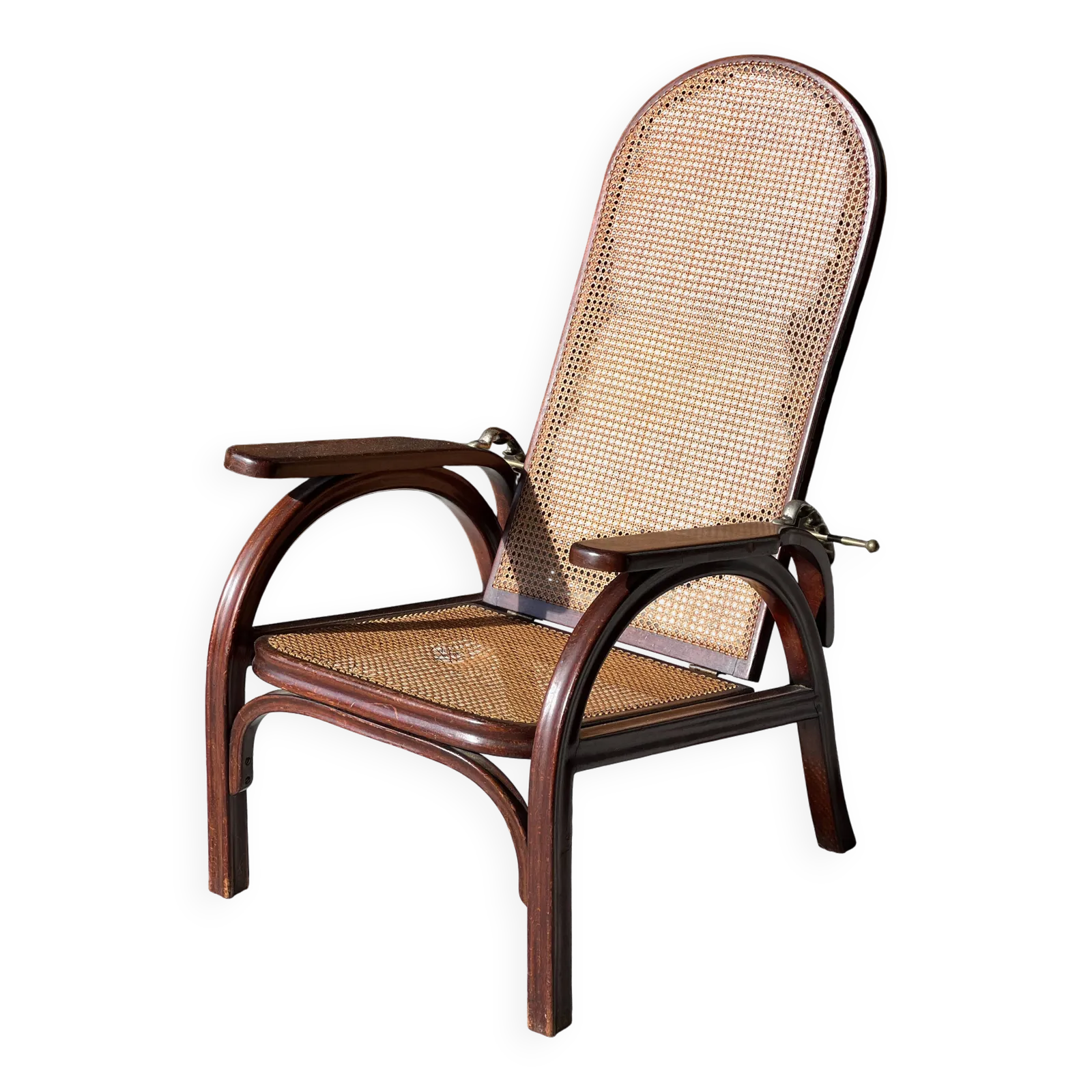 Morris Adjustable Armchair No. 6392 By Otto Prutscher For Thonet Austria