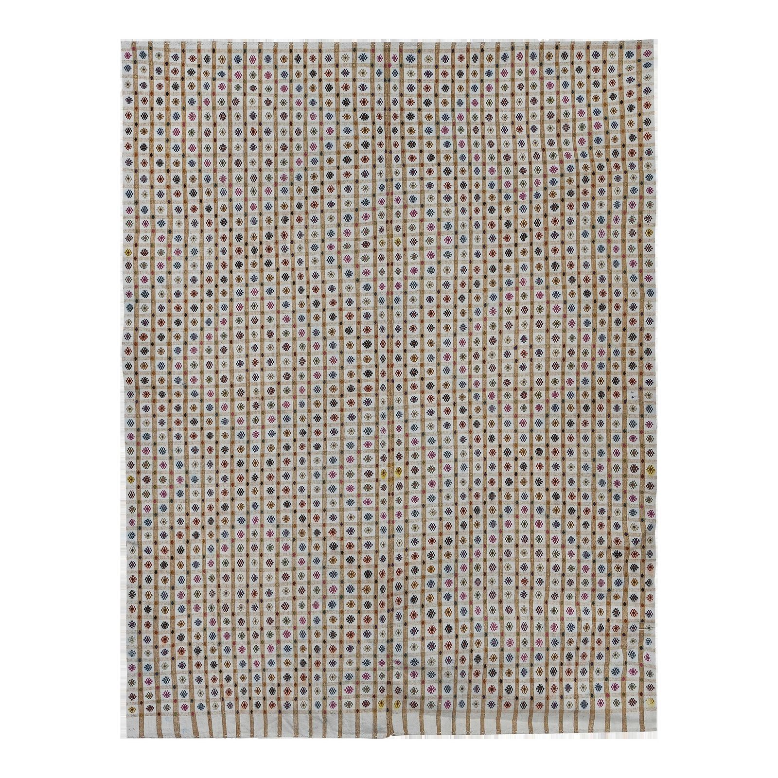 Turkish Jajim Kilim Rug 7'5'' X 10'