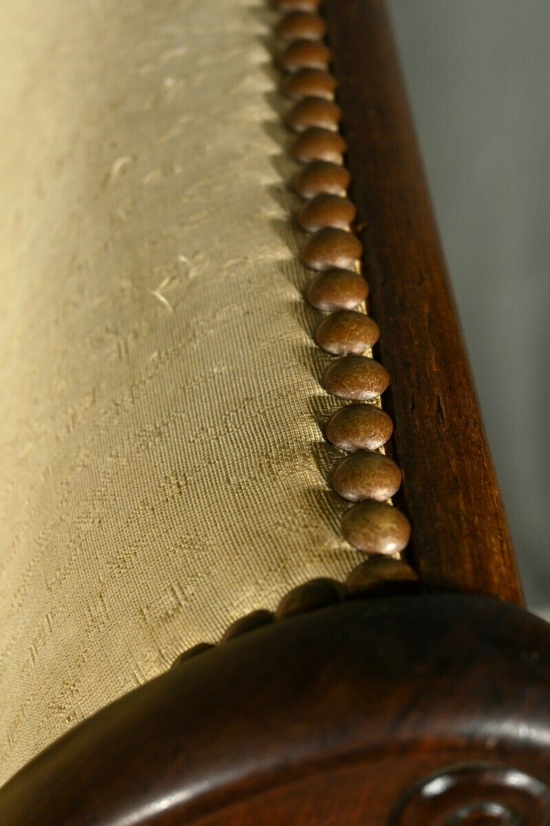 photo for sale Mahogany Backrest Daybed, Restoration Period – Part 1 Of The 19th Century