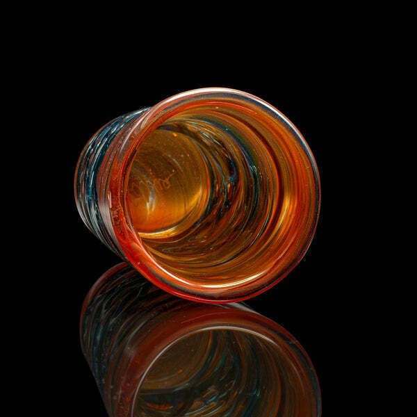 Vintage Mdina Candle Stand, Maltese, Art Glass, Candlestick Holder, Circa 1970 photo buy