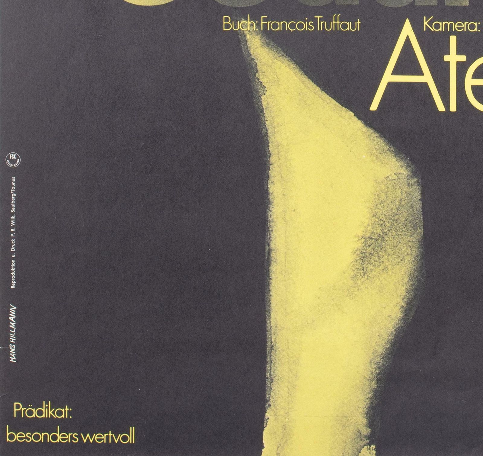 A Bout De Souffle R1960s German A1 Film Movie Poster, Hans Hillmann photo buy