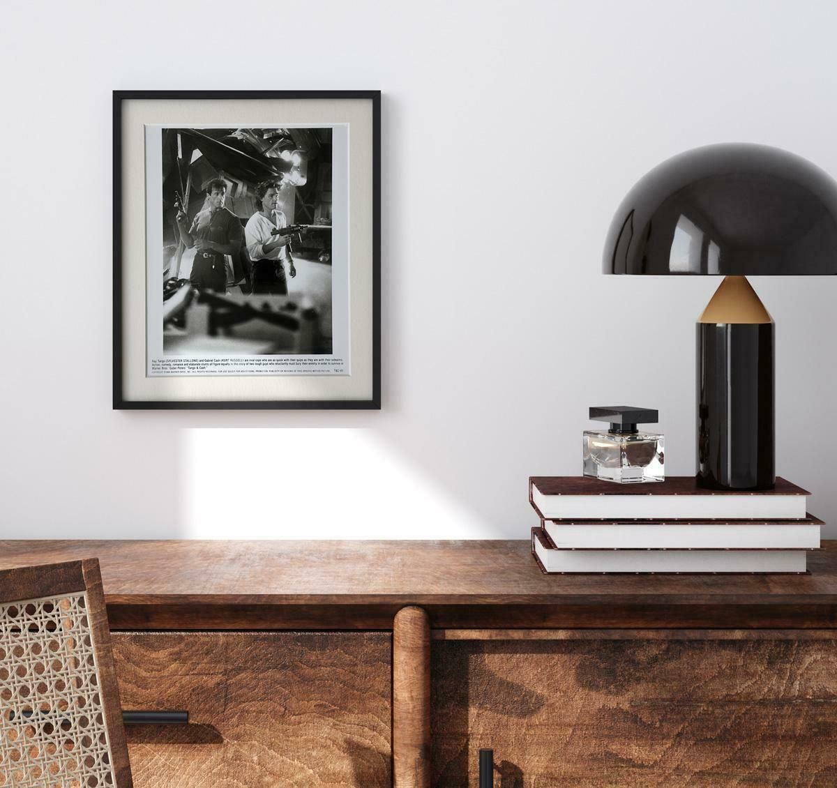 Tango & Cash Publicity Film Still 1989 Sylvester Stallone Kurt Russell   Framed photo for sale