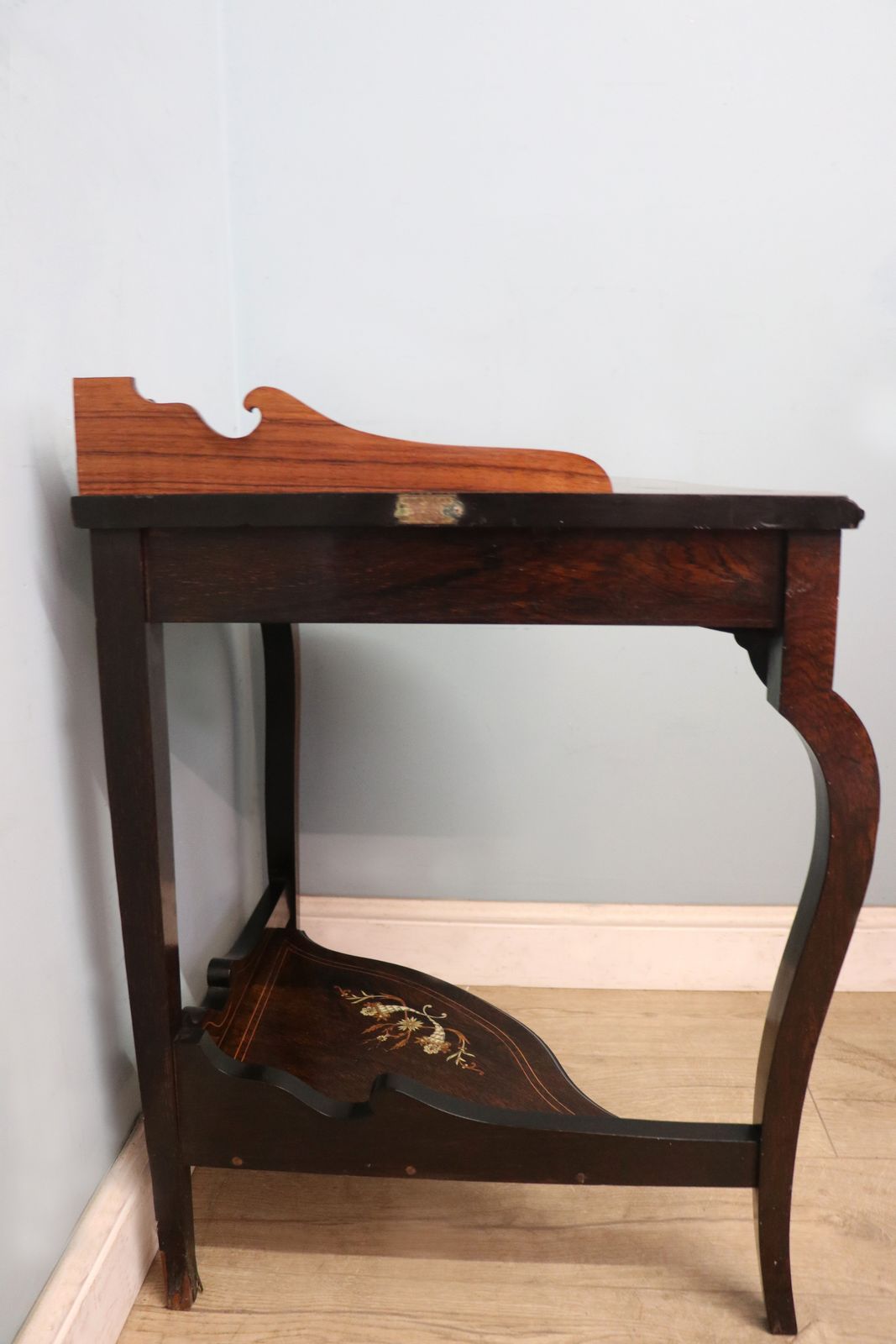 A Lovely Early 20th Century Sheraton Revival Hardwood Corner. photo Furniture