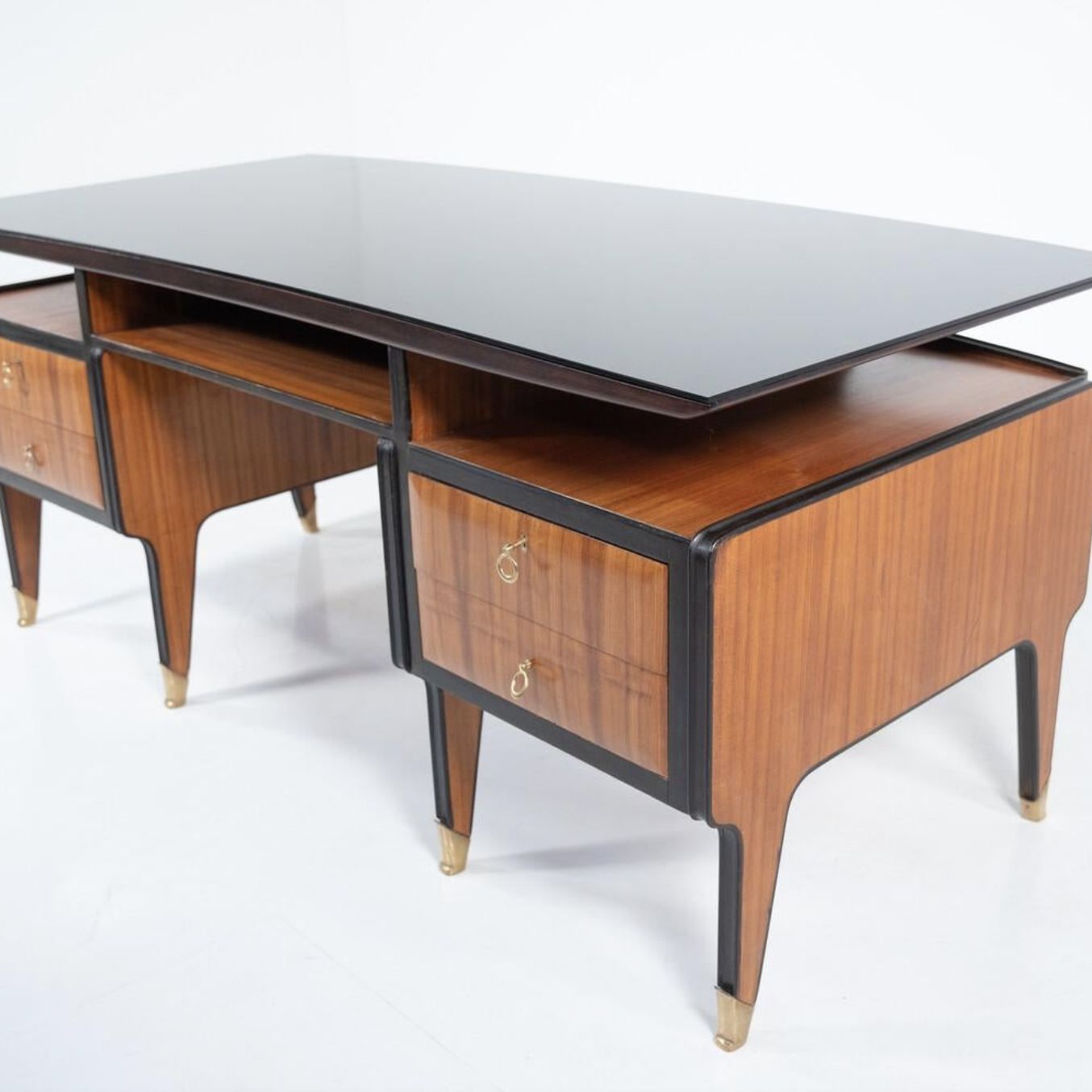 photo for sale Mid Century Modern Desk By Vittorio Dassi, Italy, 1950s