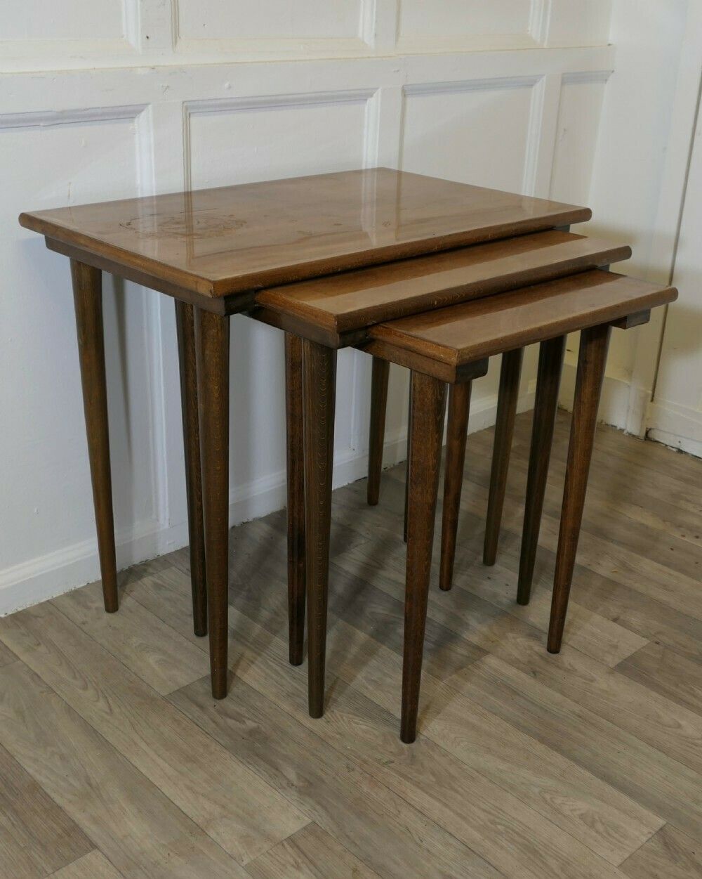 Stylish Vintage 1960s Nest Of Tables photo vinterior