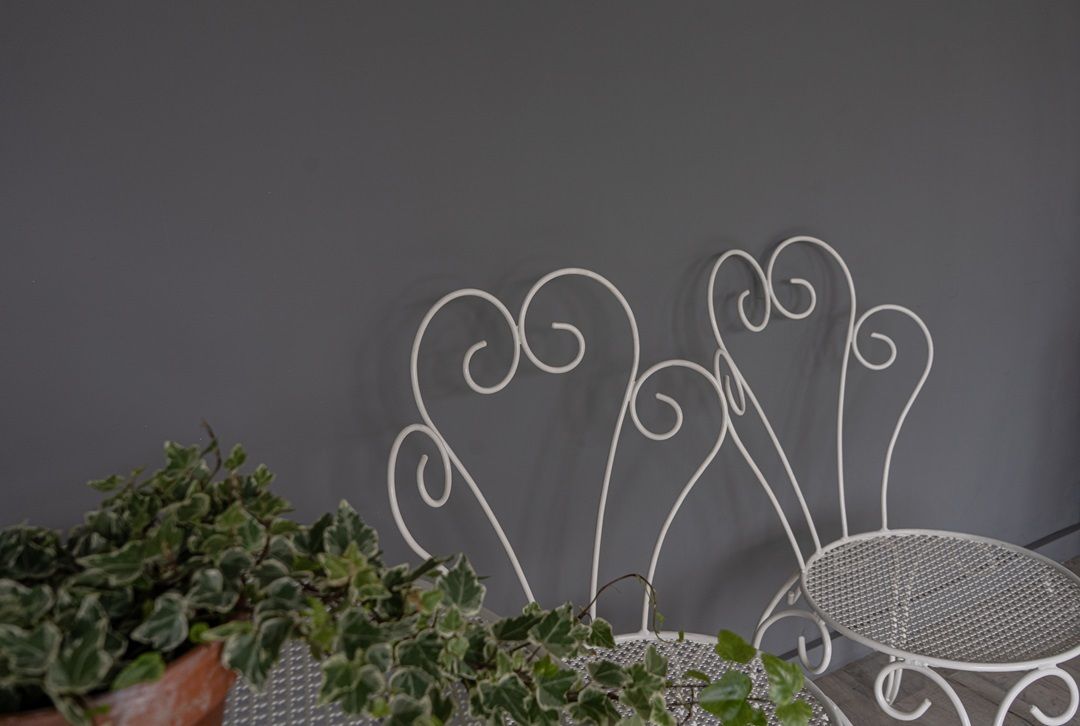 A Pair Of Vintage French Garden Chairs photo furniture