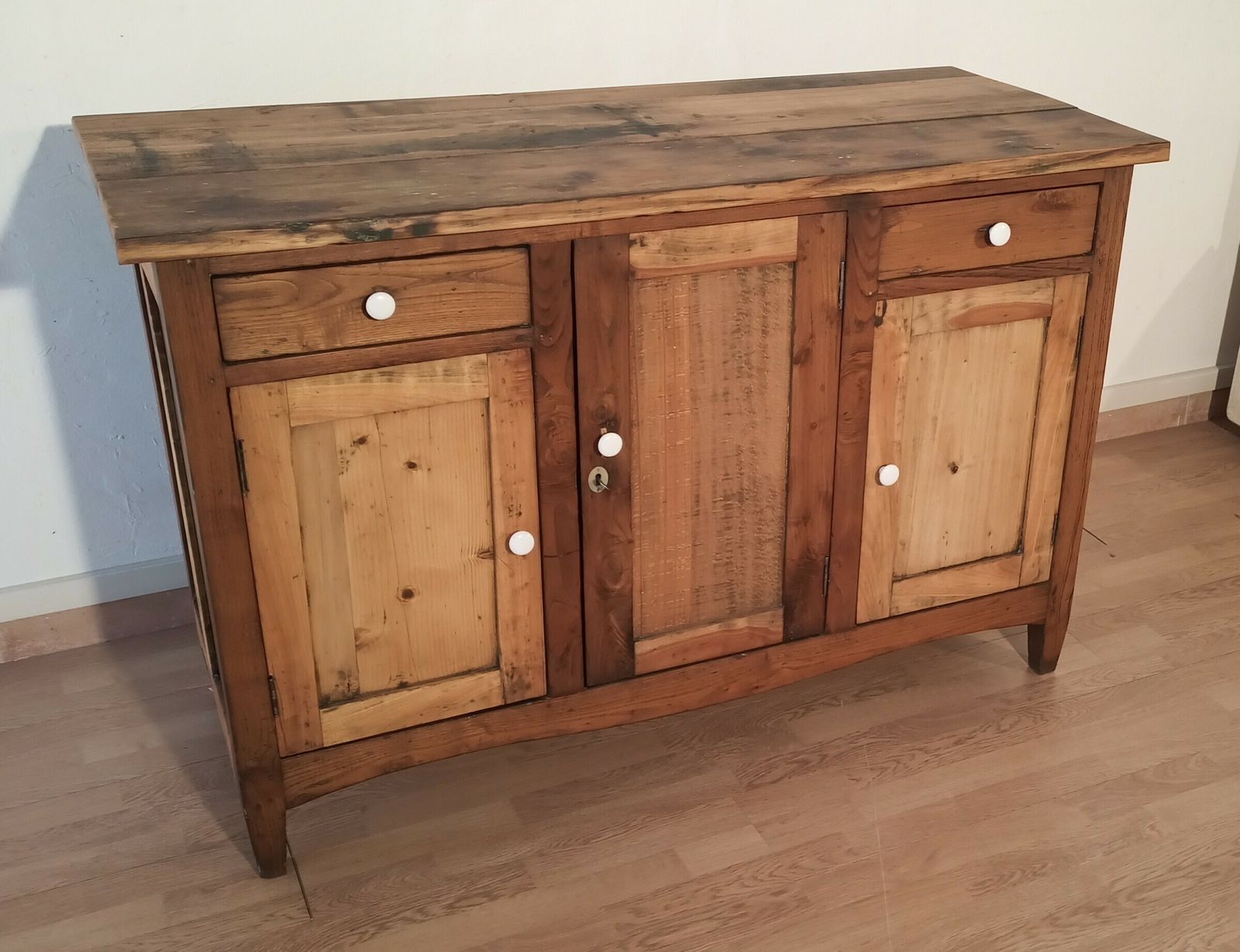 photo furniture Country Pine Dresser Base, South Of Italy, Late XIX° Century