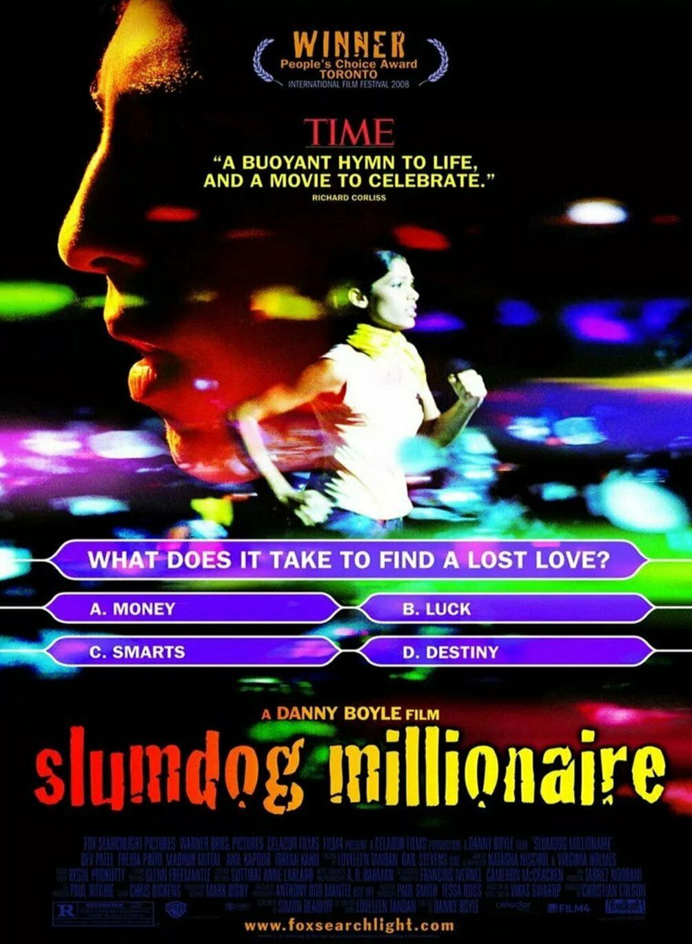 Slumdog Millionaire Original Vintage Poster