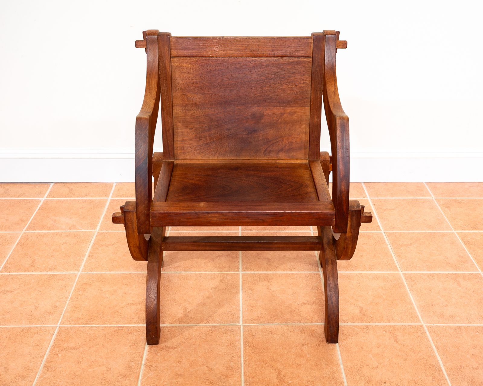 photo buy Glastonbury Throne Chair Elm Artisan Sculptural Craftsman Savonarola Curule X Frame Rustic Medieval Hall Chair Regal