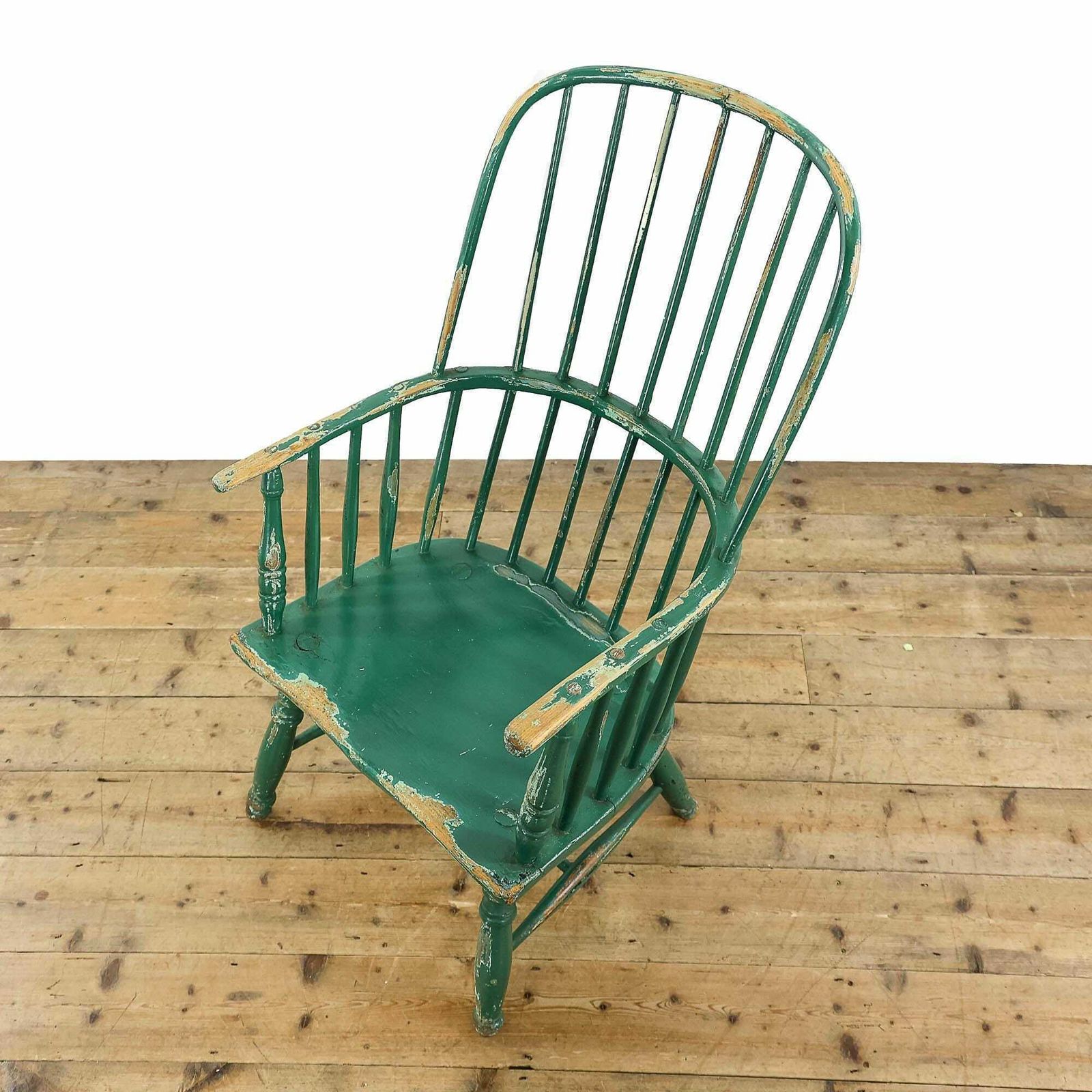 Antique Georgian Windsor Elbow Armchair photo vinterior