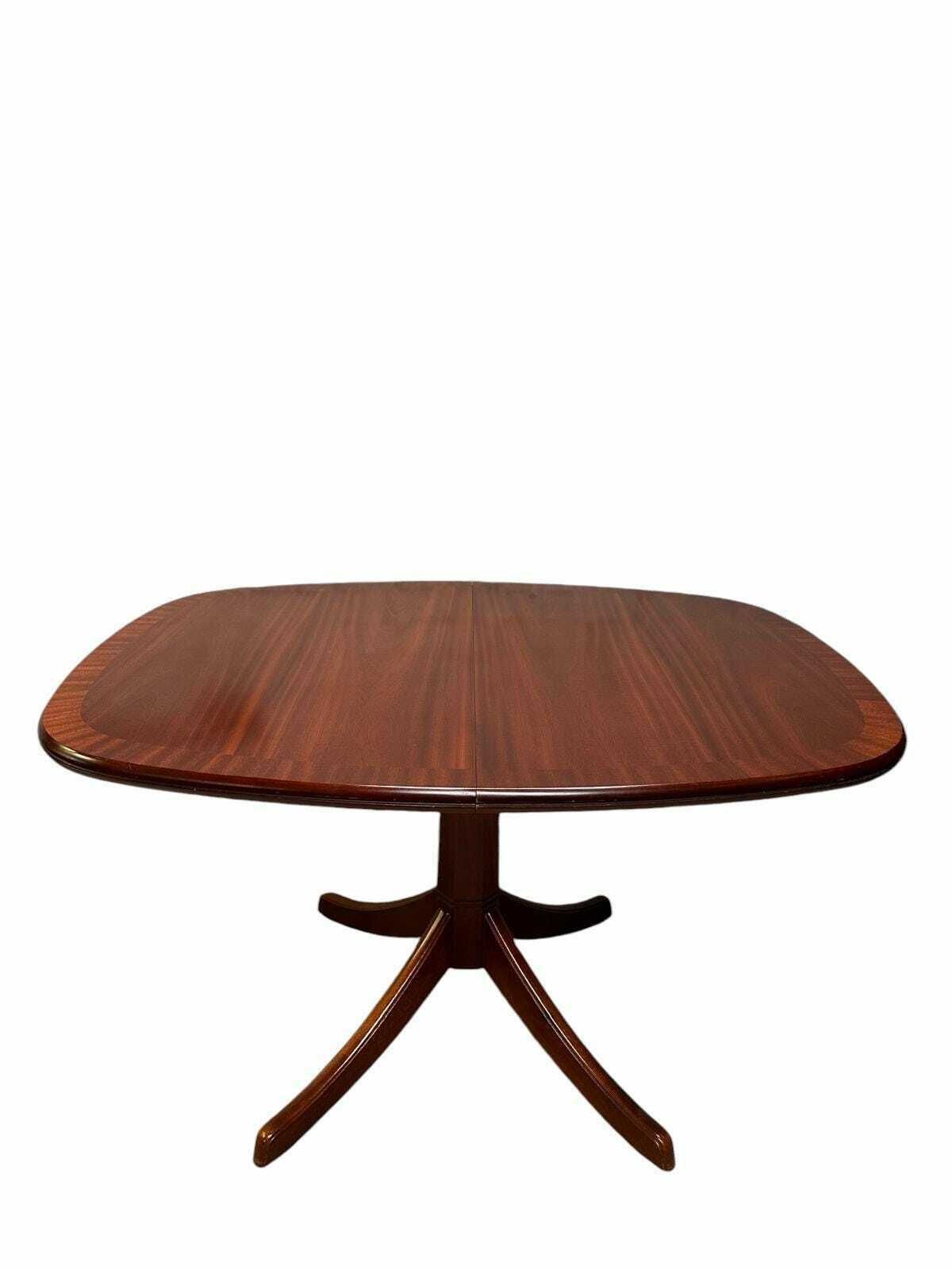 Vintage G Plan Dark Wood Rectangular Extending Table C1970 / Seats 4 6 photo furniture