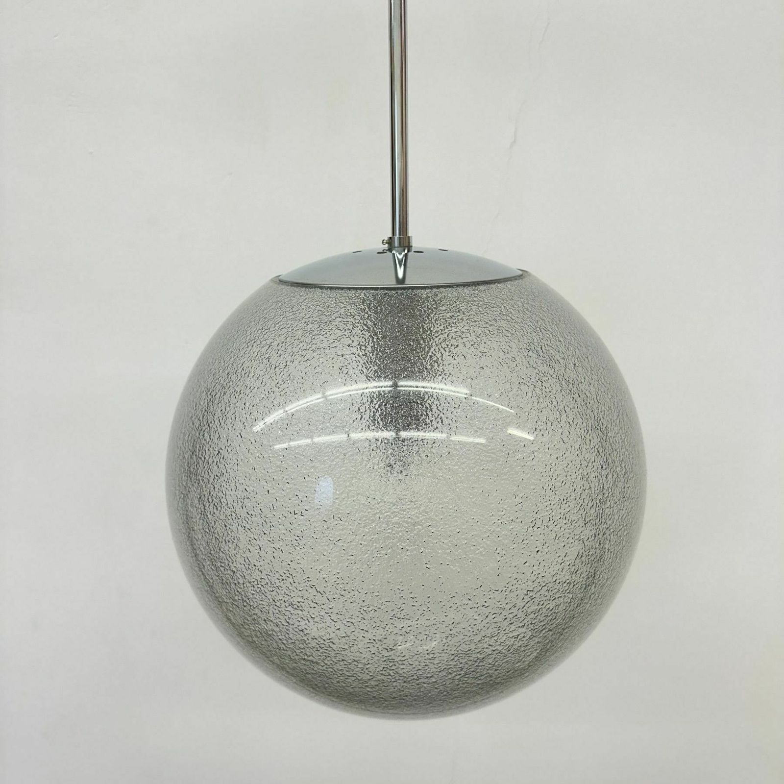 Limburg Glashütte Hanglamp, Jaren 1970 photo vinterior