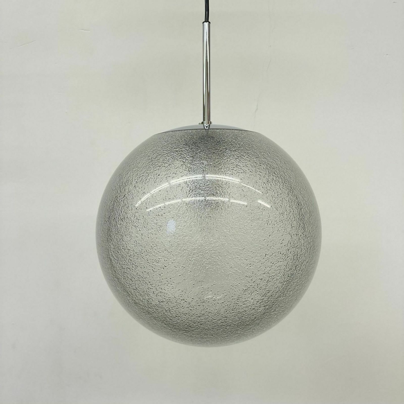 Limburg Glashütte Hanglamp, Jaren 1970 photo vintage
