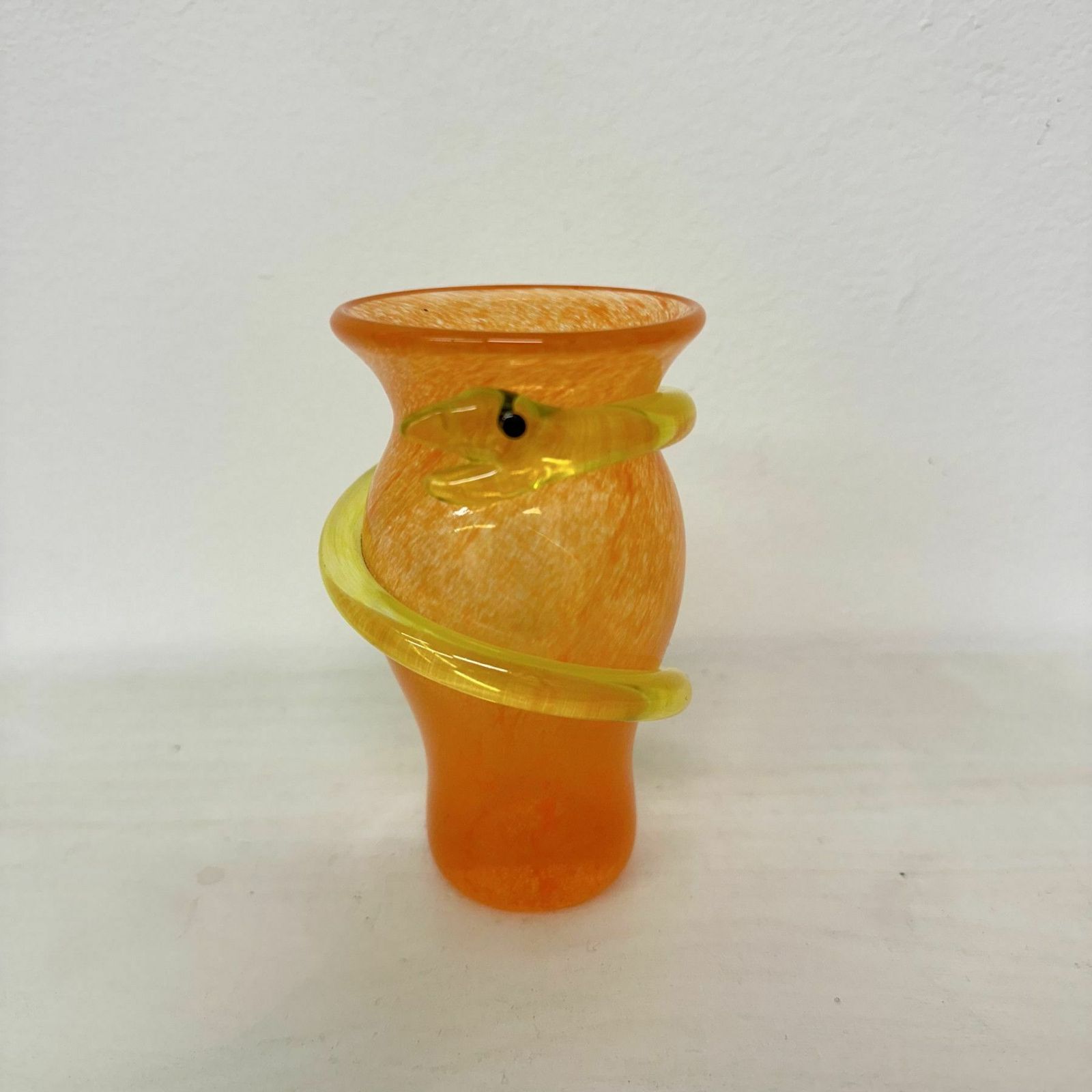 Ulrica Hydman For Kosta Boda Miniature Vase Snake, 1980s Sweden photo Home Decor