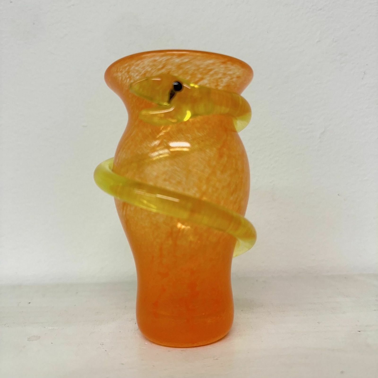 Ulrica Hydman For Kosta Boda Miniature Vase Snake, 1980s Sweden photo 141.0