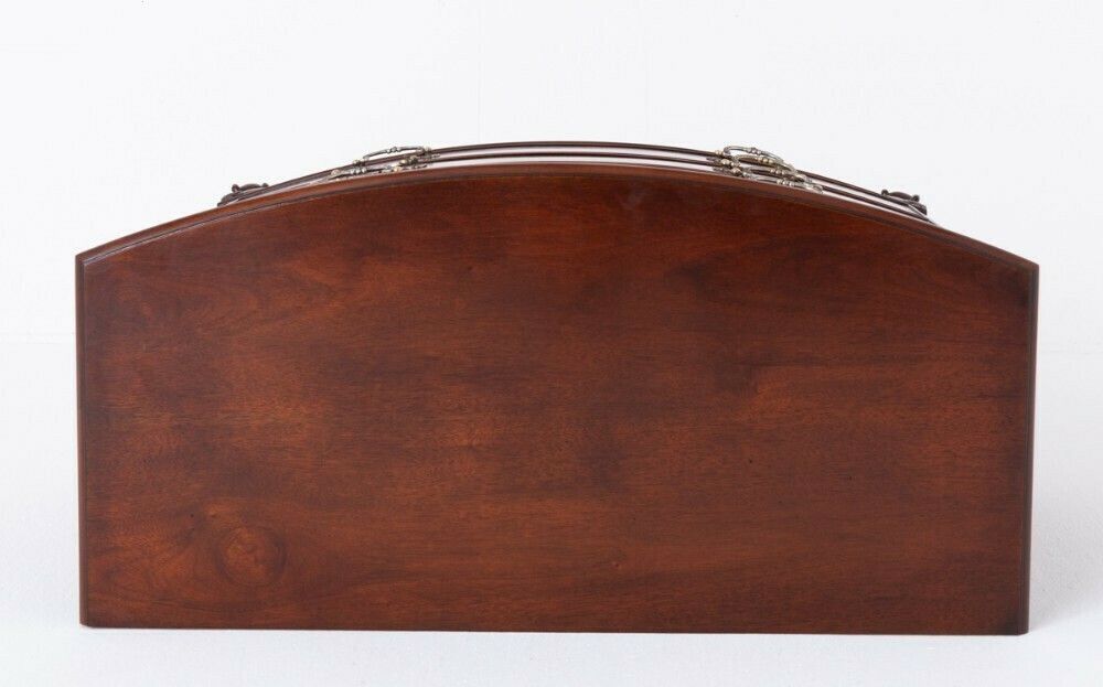 George III Chest Drawers Bow Front Mahogany photo buy