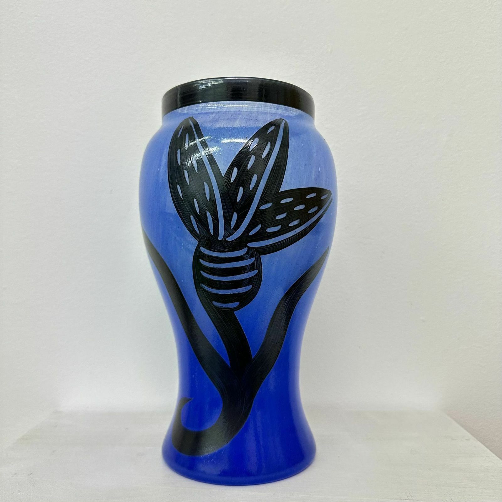 Ulrica Hydman Vallien For Kosta Boda Caramba Vase, 1990s Sweden photo for sale