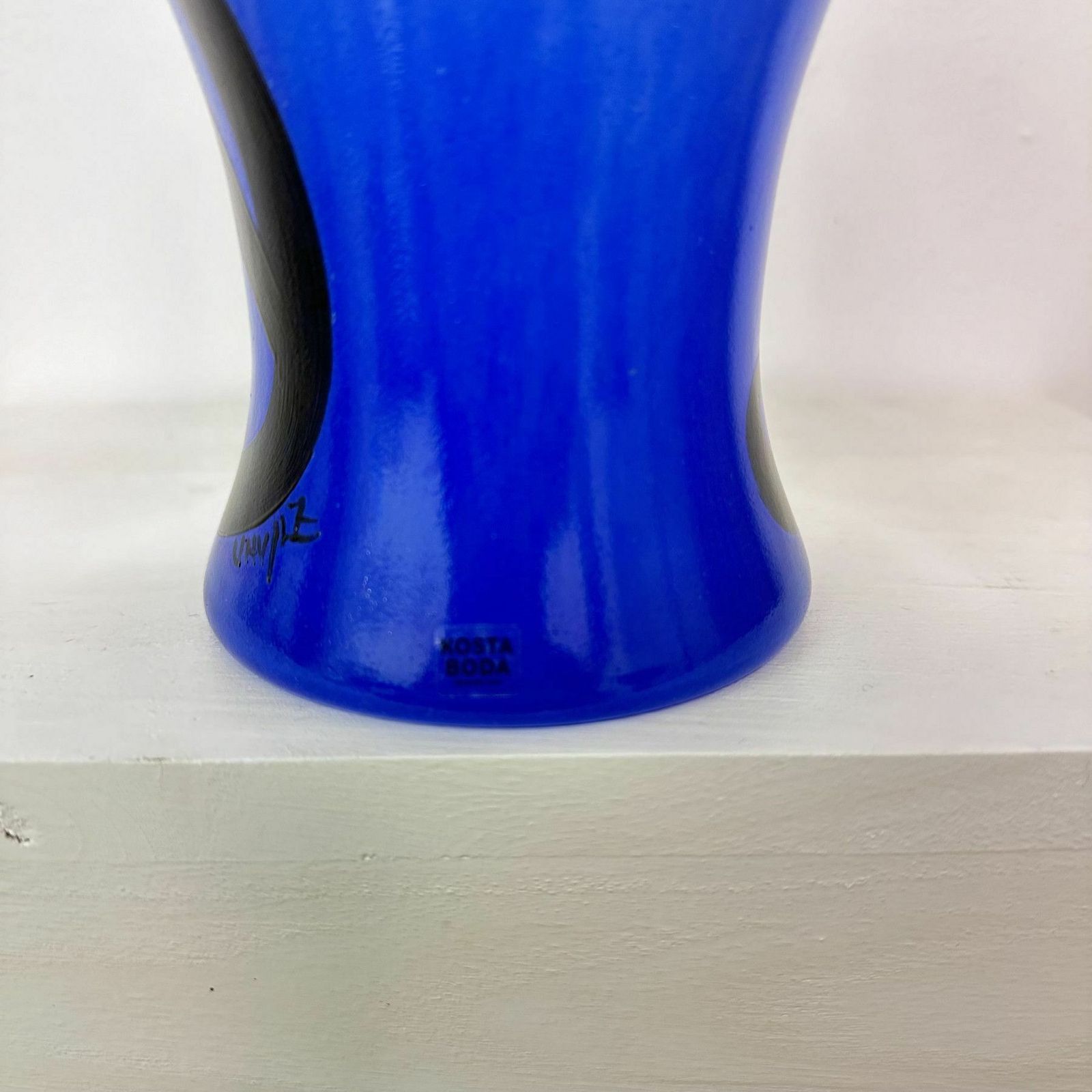 Ulrica Hydman Vallien For Kosta Boda Caramba Vase, 1990s Sweden photo vintage