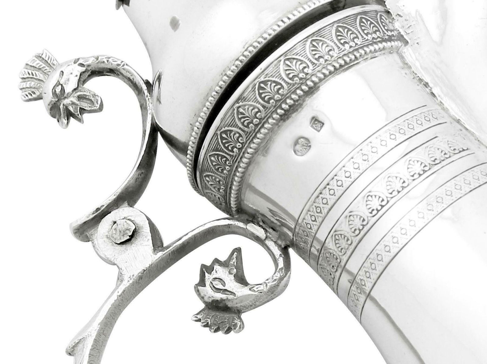 1910s Turkish Silver Coffee Jug photo buy