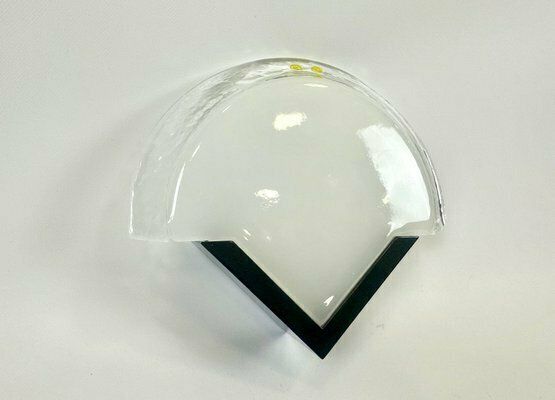 Wall Lamps With Murano Glass From Leucos, 1980s, Set Of 3 photo vintage